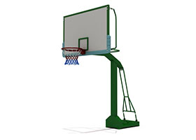 HLB-2083D 移动式单臂篮球架